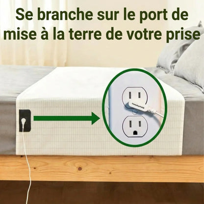 Drap de mise à la terre